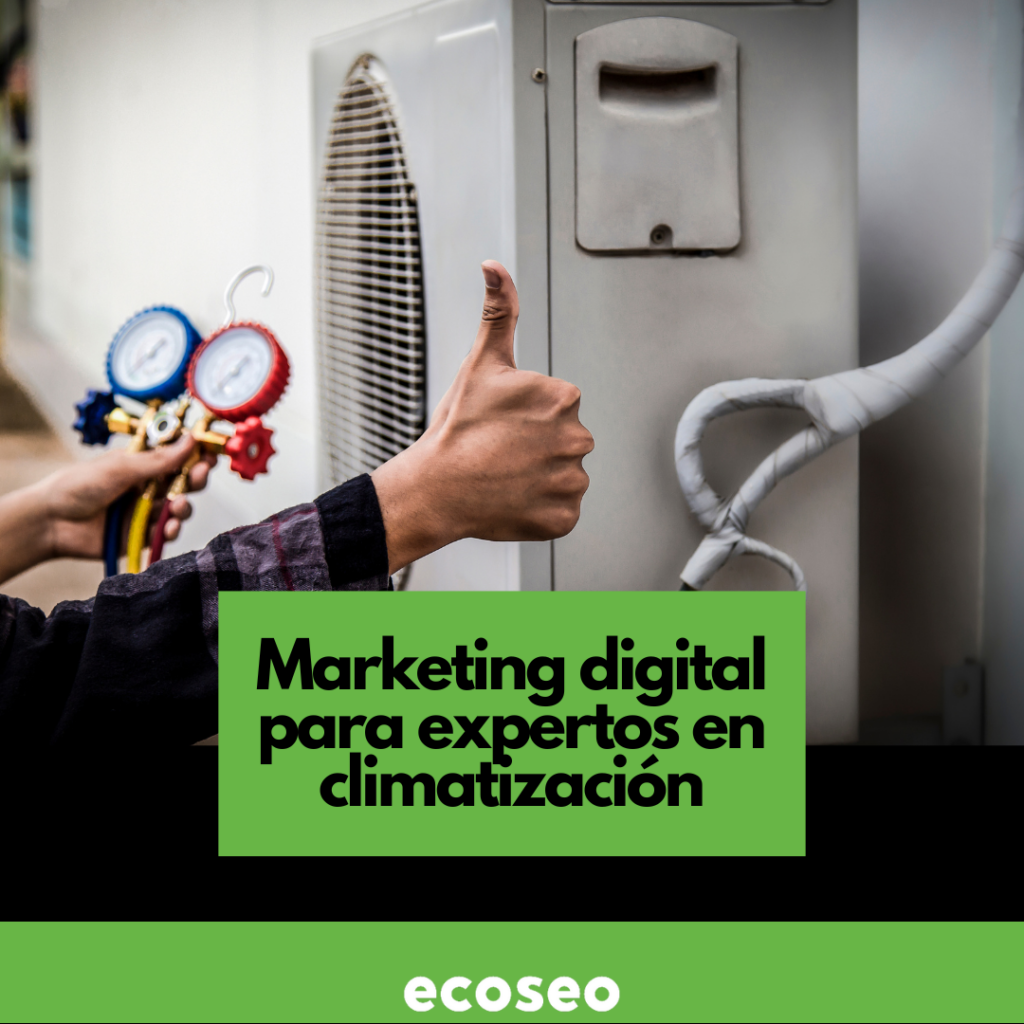 marketing digital para expertos en climatización